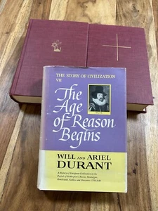 Vintage The Story of Civilization by Will Durant Vol IV, VI & VII Simon Schuster - Picture 1 of 22