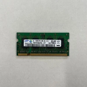Samsung 1GB DDR2 RAM PC2-6400 800Mhz non-ECC Unbuffered SODIMM M470T2864FB3-CF7 - Picture 1 of 3
