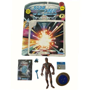Figura de acción Star Trek teniente comandante LaForge Tarchannen próxima generación stock 6035 94 - Imagen 1 de 5