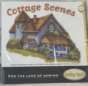 Baby Lock Cottage Scenes Embroidery Designs for your projects - Picture 1 of 6