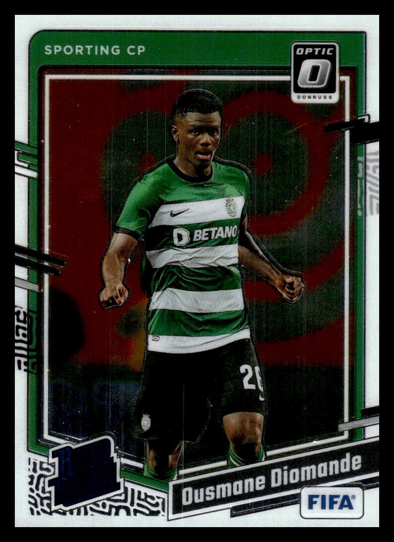 2023-24 Donruss Soccer Optic 190 Ousmane Diomande, Sporting CP