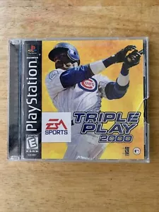 Triple Play 2000 (Sony PlayStation 1, 1999) - Complete Sammy Sosa Cubs Very Good - Picture 1 of 6