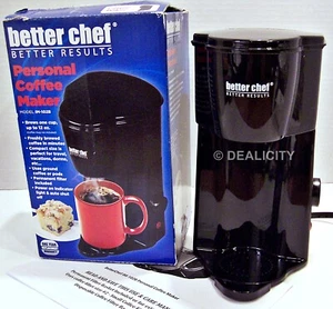 Better Chef Personal Coffee Maker 1 Cup Model IM-102B Black Tested Works CLEAN! - Picture 1 of 3