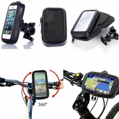 Weather Resistant Bike Bicycle Mount For All Smart Phones Stand - Image 1 of 4
