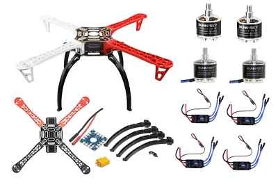 F450 Drone + 4x Sunnysky 2212-13 980KV + 4X XXD 30A ESC include Foot and - Image 1 of 4