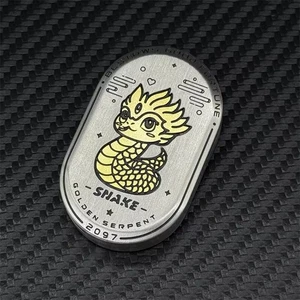 Niedliche Cartoon Schlange EDC Fidget Slider Idee Edelstahl mechanisch zappeln - Bild 1 von 7