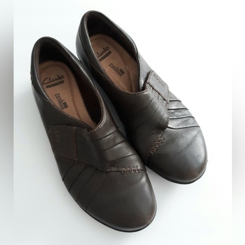Mocassini Clarks Soft Cushion in pelle marrone 6