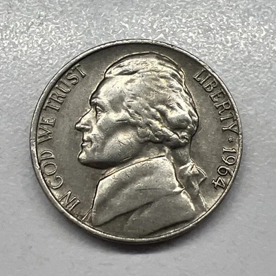 1964 Jefferson Nickel Actual Coin Fast FREE SHIPPING - Image 1 of 2