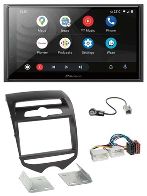 Pioneer USB 2DIN DAB MP3 Bluetooth Autoradio für Hyundai ix20 ab 2010 man. Klima - Bild 1 von 4