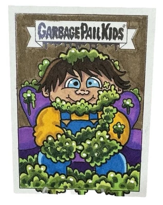 2025 Garbage Pail Kids 40th Anniversary 1/1 Sketch by Muggli - Image 1 of 2