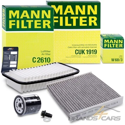 1x MANN-FILTER INSPEKTIONSPAKET FILTERSATZ A FÜR TOYOTA YARIS P9 1.0 1.3 05- - Bild 1 von 4