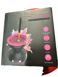 🖌️Electric Makeup Brush Cleaner, Silicone Brush Cleaner/ Dehydrator - Picture 1 of 3