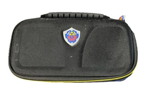 Legend of Zelda Nintendo Switch Lite Deluxe Travel Soft Case - Black - Shield - Picture 1 of 2