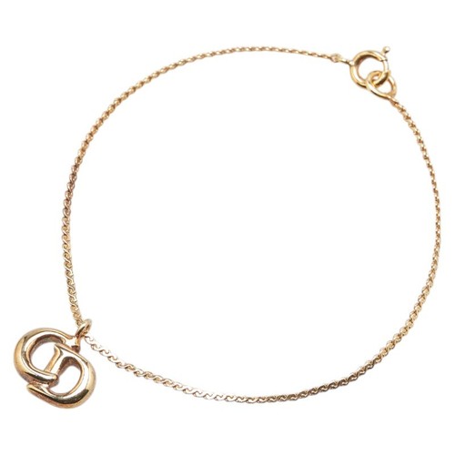 Bracciale Dior Cd Logo Placcato Oro Donna