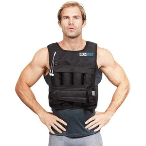 RUNmax 20LBS  150LBS Adjustable Weighted Vest Wtih Shoulder Pads Option for Men - Picture 1 of 3