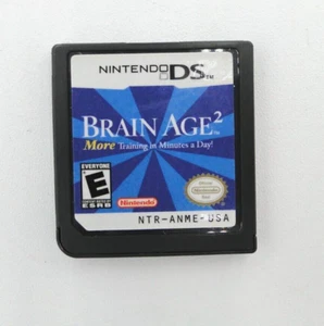 Brain Age 2: Más entrenamiento en minutos al día Nintendo DS - Probado y funciona - Imagen 1 de 2