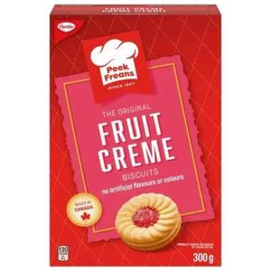 GALLETAS ORIGINALES DE CREMA DE FRUTA CHRISTIE PEAK FREANS 300g-10.6oz x6 DE CANADÁ - Imagen 1 de 1