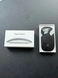 Apple Magic Mouse Multitouch-Maus Schwarz (MMMQ3Z/A) inkl. Kabel & OVP - Bild 1 von 2