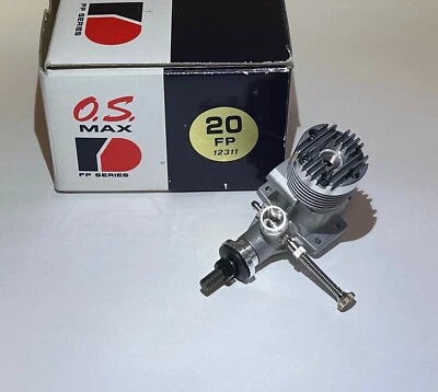 NEW in Box - OS Max 20 FP CL Control Line Engine + Muffler - Front Mount NVA - Image 1 of 4