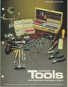 Mascot Tools Catalog - High Demand Precision Tools - 1986 - Carlstadt, NJ - Picture 1 of 2