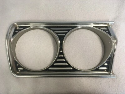 1964 Plymouth Sport Fury Belvedere Headlight Bezel Trim Passenger Side Right 64 - Image 1 of 4