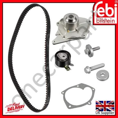 Timing Belt & Water Pump Kit Febi 173039 For Micra Note NV200 Qashqai Tiida - Image 1 of 4