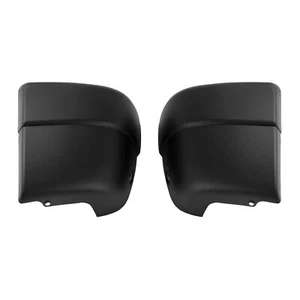 Left /Right Matte Black Rear Bumper End Cap For Isuzu Rodeo W/ Mounting Hardware - Picture 1 of 34
