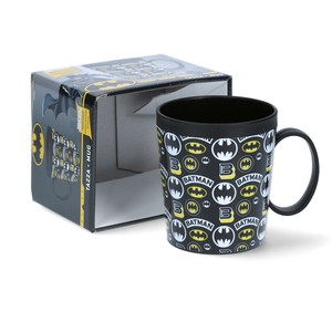 Tazza Mug Logo Batman prodotto ufficiale Warner Bros DC Comics colore nero