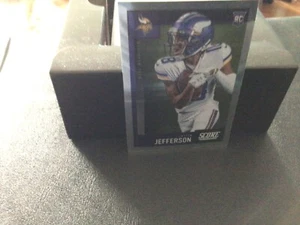 2020 Chronicles Score Justin Jefferson Rookie Silver Card #449 - Bild 1 von 3