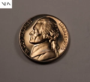 1956 Jefferson Nickel - Gem Proof++ (light cameo) #N442 - Bild 1 von 5