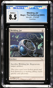 Welding Jar/Mirrodin! CGC 8.5 NM-MINT+ Pop 1 ✨No Others Graded✨ MTG 2003!
