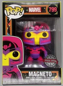 Funko POP #799 Magneto (Blacklight) - Marvel X-Men - Picture 1 of 1