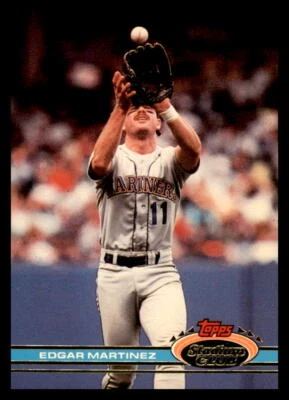 1991 Stadium Club #47a Edgar Martinez - Image 1 of 2