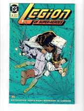 DC COMICS LEGION OF SUPER-HEROES #2 DECEMBER 1989 COMIC #165147-11