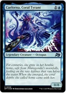 Caelorna, Coral Tyrant (Foil) - Aetherdrift - MTG - NM/M - Foto 1 di 1