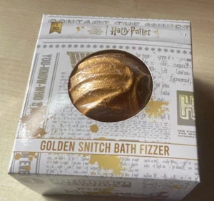 BNIB New Wizarding World of Harry Potter Golden Snitch Bath Fizzer Bomb 190g - Picture 1 of 3