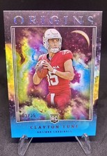 Clayton Tune 2023 Panini Origins SSP #3/25 Turquoise RC Parallel Cardinals