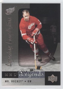 2001-02 Upper Deck Legends Gordie Howe #91 HOF
