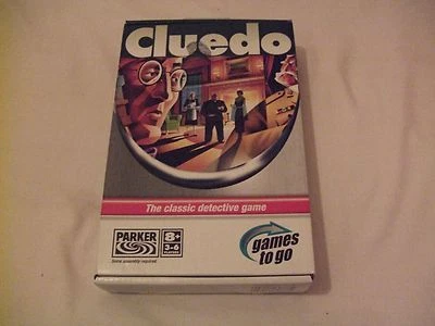 Cluedo Games To Go Travel Game  Parker/Hasbro 2005 - Image 1 of 4