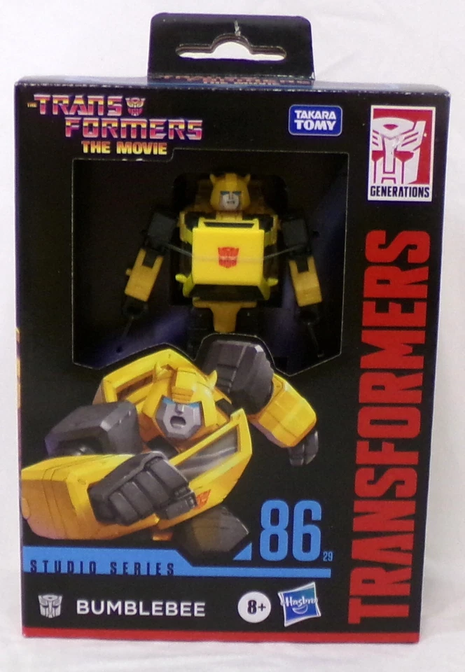 Hasbro Transformers Studio 86 Serie Deluxe Class Bombo Nuovo Scatola Danneggiata