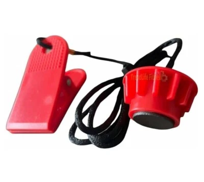 BOWFLEX SAFETY KEY - FOR TREADCLIMBER TC5300, TC5500, TC6000, 3, 5, 7 TREADMILLS - Image 1 of 2