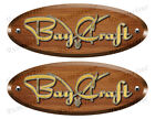 Bay Craft Wood Grain Boat Restoration Sticker set