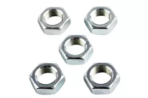 M12 x 1,25 mm linke Gewinde Halbmuttern, ideal für Rosengelenke - 5er Pack - Bild 1 von 1