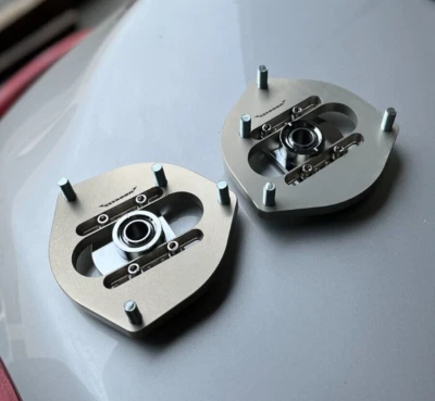 Placas inclinables ajustables de amplio rango extendido MOOKEEH para BMW F30 F32 328i 335i Foto 1 de 4