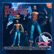 The House of The Dead 2 + Gunset Controller Sega Dreamcast DC Japan
