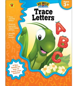 Trace Letters Handwriting Workbook Kids Ages 3+ Preschool Kindergarten - Picture 1 of 12