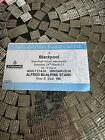 Macclesfield Town v Blackpool Ticket Stub 2001 *rare