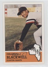 1983 Fritsch Midwest League Stars of Tomorrow Orlando Blackwell #187