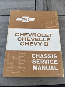 Original 1965 Chevrolet Chevelle Chevy II Chassis Service Manual ST-56 - Bild 1 von 2