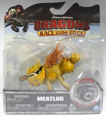 DREAMWORKS 2016 HOW TO TRAIN YOUR DRAGON MEATLUG LEGENDS ACTION FIGURE RE-SEALED - Image 1 of 4